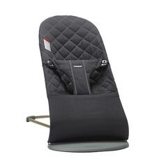BabyBjorn - Balansoar Bliss Black din tesatura matlasata cu aspect Clasic, Culoare: Negru