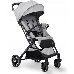 Carucior sport pentru copii, 78 x 33 x 104 cm, Nukido Paseo 716003 - Gri deschis, Culoare: Gri deschis, Model: sport