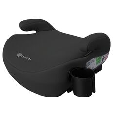 Inaltator auto cu isofix, I-SIZE, 125-150 cm , Appekids Junior - Black, Culoare: Negru, Grupa: 22-36kg (6 ani - 12 ani)