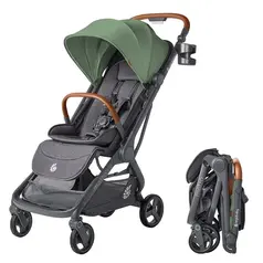 Metro 3 Carucior Ergobaby Deluxe Willow Green, Culoare: Verde, Model: sport