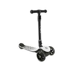 Trotineta pliabila cu roti LED pentru copii, 3 Ani+, MoMi San - Gri, Culoare: Gri