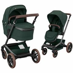 Carucior Maxi-Cosi FAME TWILLIC GREEN, Culoare: Verde inchis, Model: 2 in 1
