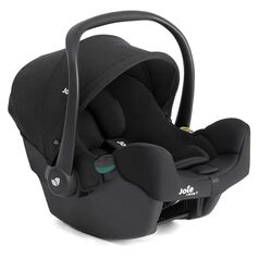Joie - Scoica auto i-Snug 2 cu tetiera reglabila, 40-75 cm, Raven, testata ADAC si certificata R129, Culoare: Negru, Grupa: 0-13kg (0 luni - 12 luni)