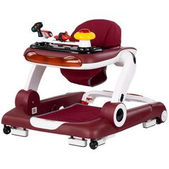 Premergator Chipolino Little Explorer 4 in 1 red, Culoare: Rosu