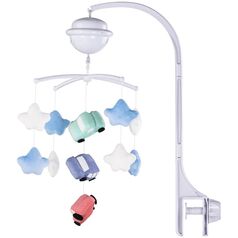 Carusel muzical pentru patut cu proiector Chipolino Cars