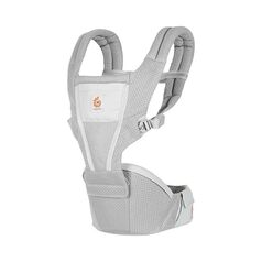 Marsupiu Alta Hip Ergobaby, 4 luni - 4 ani , 5.5-20.4 kg, Pearl Grey, Culoare: Gri deschis