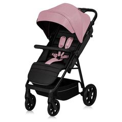 Carucior sport, Lionelo, Mira, Pana la 22 kg, 6 luni+, Roz, Culoare: Roz, Model: sport