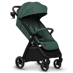 Carucior sport, Lionelo, Ingrid, Pana la 22 Kg, 6 luni+, Verde, Culoare: Verde inchis, Model: sport