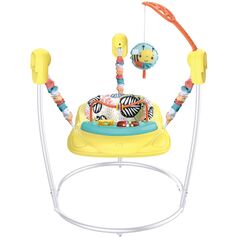 Centru de activitati Chipolino Jumpy Car yellow, Culoare: Galben