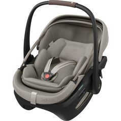 Cos Auto Maxi-Cosi Coral Slide Pro SAPPHIRE SAND, Culoare: Gri deschis, Grupa: 0-13kg (0 luni - 12 luni)