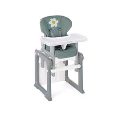 Scaun de masa, Jane, Activa Evo 2 in 1, Transformabil in birou cu scaun, Botanic, Culoare: Verde inchis