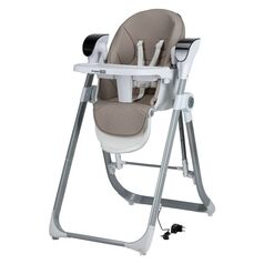 Scaun de masa si balansoar, FreeON, Oli Deluxe, 2 in 1, Transformabil, Multifunctional, Cu melodii de leagan, 0 luni+, Beige, Culoare: Crem