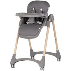 Scaun de masa Chipolino Candy Shop charcoal, Culoare: Gri