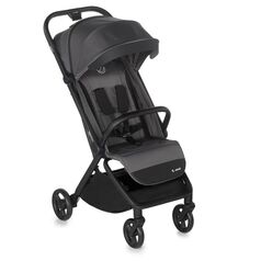 Carucior sport, Jane, Clap, De la nastere pana la 26Kg, Conform cu standardul european EN 1888-2:2018+A1:2023, Coal, Culoare: Gri/Negru, Model: sport