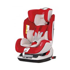 Scaun auto Vento cu ISOFIX si Top-Tether 0-25 kg Red Coletto, Culoare: Rosu, Grupa: 0-25kg (0 luni - 7 ani)