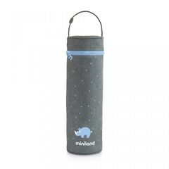 Gentuta Izoterma  Thermibag Silky 500 ml Azure Miniland Baby, Culoare: Albastru, Cantitate: 500ml
