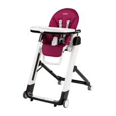 Scaun De Masa Peg Perego, Siesta 2 in 1 Follow Me Berry, Culoare: Mov