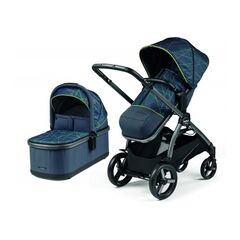 Carucior Ypsi Combo, Peg Perego, New life, Culoare: Albastru