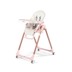 Scaun de masa Prima Pappa Zero, Peg Perego, Follow Me Mon Amour, Culoare: Roz