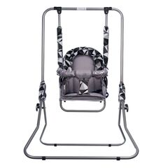 Leagan pentru copii, Top Kids, pentru interior si exterior, Grey Romb, Culoare: Gri