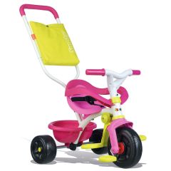 Tricicleta Smoby Be Fun Confort pink, Culoare: Roz