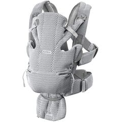 BabyBjorn - Marsupiu anatomic Move, Grey, 3D Mesh, Culoare: Gri