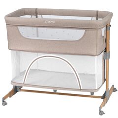 Co-sleeper MoMi, Smart Bed 4 in 1 - Beige, Culoare: Crem
