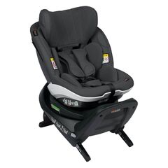 Scaun auto rotativ BeSafe iZi Turn B i-Size Anthracite Mesh, Culoare: Gri/Negru, Grupa: 0-18kg (0 luni - 4 ani)
