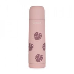 Termos lichide Terra Leaves 500 ml Miniland, Culoare: Roz, Cantitate: 500ml