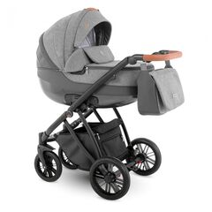 Carucior 3 in 1 Camarelo ZEO 1, Culoare: Gri deschis
