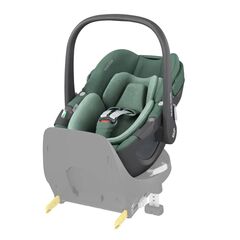 Pachet Scaun Auto I-Size Pebble 360 + Baza FamilyFix 360 Maxi-Cosi ESSENTIAL GREEN, Culoare: Verde, Grupa: 0-13kg (0 luni - 12 luni)