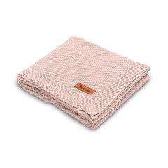 Paturica de bumbac tricotata Sensillo 100x80 cm Roz, Culoare: Roz