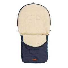 Sac de iarna Sensillo lana Navy 95x40 cm, Culoare: Albastru