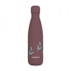 Sticla Termos Terra Flowers 500 ml Miniland, Culoare: Mov, Cantitate: 500ml