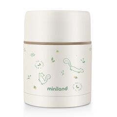Termos mancare solida 600 ml Natur Chip Miniland, Culoare: Verde, Cantitate: 600ml