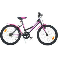 Bicicleta copii Dino Bikes 20' MTB fete Sport negru, Culoare: Negru, Dimensiuni: 20 inch