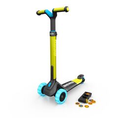 Trotineta BERG Nexo Lime Pliabila cu Lumini si Magnet, Culoare: Verde