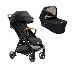 Joie - Carucior pentru copii ultracompact 2 in 1 Parcel, nastere - 22 kg, Signature Eclipse, Culoare: Negru