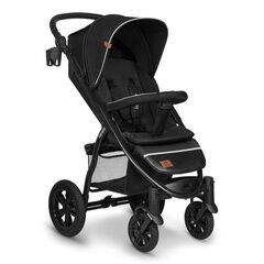 Lionelo - Carucior sport Annet Tour, de la nastere pana la 22 kg, certificare TÜV SÜD,Negru, Culoare: Negru, Model: sport