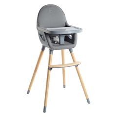 BabyGo - Scaun de masa transformabil Scandi Grey, Culoare: Gri