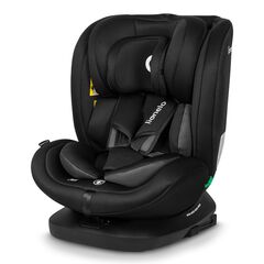 Lionelo - Scaun auto Bastiaan i-Size, 4 in 1, Rotire 360 grade, 0-36 Kg, 40-150 cm, Negru, Culoare: Negru, Grupa: 0-36kg (0 luni - 12 ani)