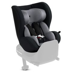 Scaun auto rotativ Lily 0-4 ani Graphite ABC Design, Culoare: Gri/Negru, Grupa: 0-18kg (0 luni - 4 ani)