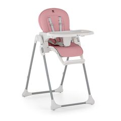 Petite&Mars - Scaun de masa Gusto, 6- 36 luni, Sugar Pink, Culoare: Roz