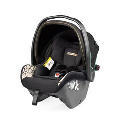 Scaun Auto, Peg Perego, i-size Primoviaggio SLK, 0-13 kg, 500, Graphic Gold, Alb/Negru, Culoare: Negru/Auriu, Grupa: 0-13kg (0 luni - 12 luni)