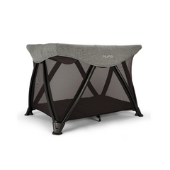 Nuna - Patut pliant SENA Aire Charcoal, Culoare: Negru, Dimensiuni: 105x70