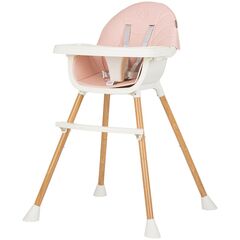 Scaun de masa Chipolino Rio 2 in 1 rose water, Culoare: Roz