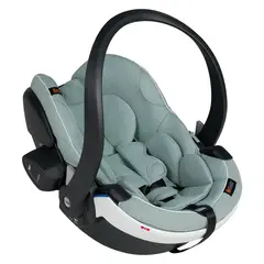 Scoică copii BeSafe iZi Go Modular X2 i-Size – Sea Green Mélange, Culoare: Verde, Grupa: 0-13kg (0 luni - 12 luni)