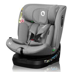 Scaun auto, Lionelo, Brave i-Size, 4 in 1, Rotire 360 grade, 0-36 Kg, 40-150 cm, Cu Isofix, ECE R129, Gri, Culoare: Gri, Grupa: 0-36kg (0 luni - 12 ani)