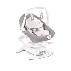 Joie – Leagan si balansoar rotativ Sansa 2 in1 Fern, Culoare: Alb/Gri