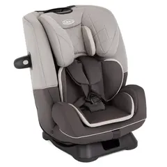 Scaun auto Graco SlimFit i-Size 0-12 ani Iron, Culoare: Crem, Grupa: 0-36kg (0 luni - 12 ani)